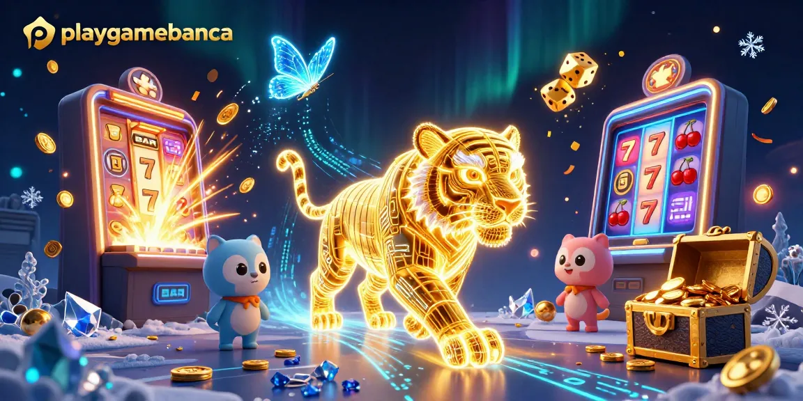 Experience exciting gameplay at playgamebanca with a stunning dynamic casino scene.