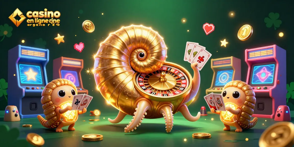 Jouez à casino en ligne argent réel avec l'incroyable nautilus, le rouet et des compagnons lumineux.