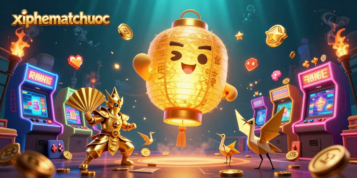 Engage in thrilling xiphematchuoc matches as a golden lantern spirit illuminates the casino skyline.