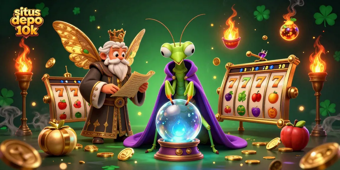 Permainan slot gacor di situs depo 10k dengan banyak simbol slot dan jackpot.