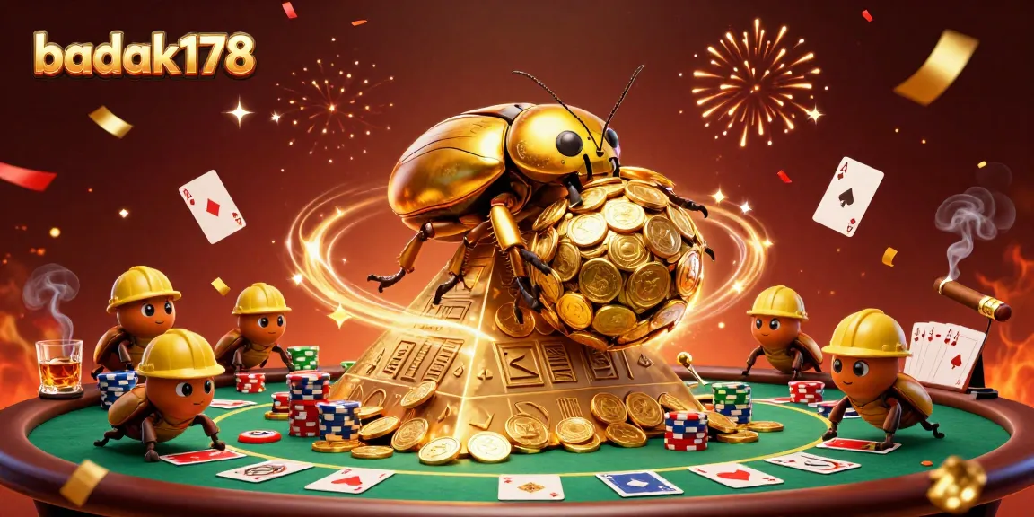 Experience badak178 with dynamic casino action in this vibrant 3D illustration.