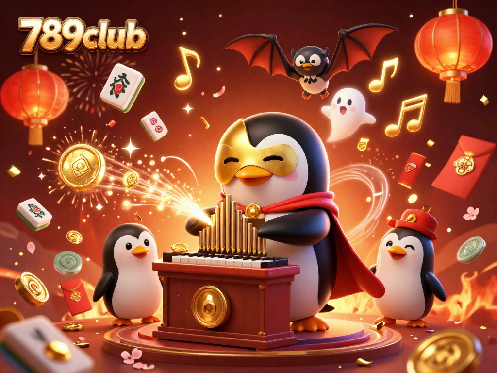 Experience gaming excitement at 789club with vibrant casino scenes and lively characters.