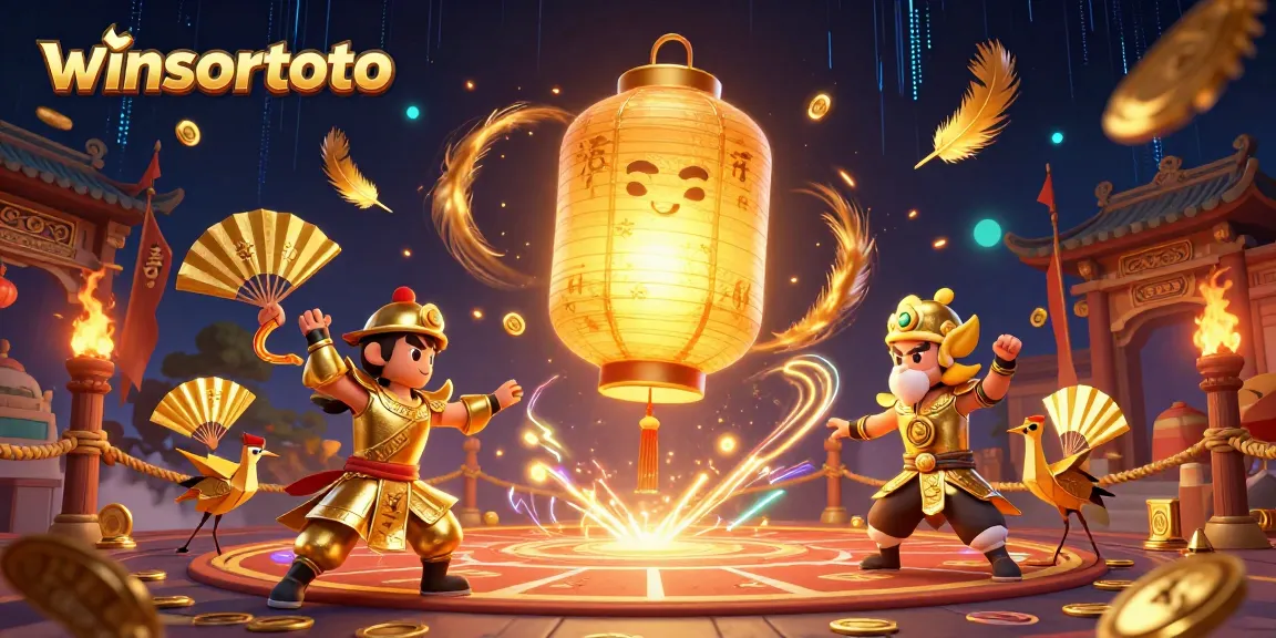 Memenangkan taruhan dengan winsortoto di kasino malam bertema magis dan dinamis penuh simbol keberuntungan