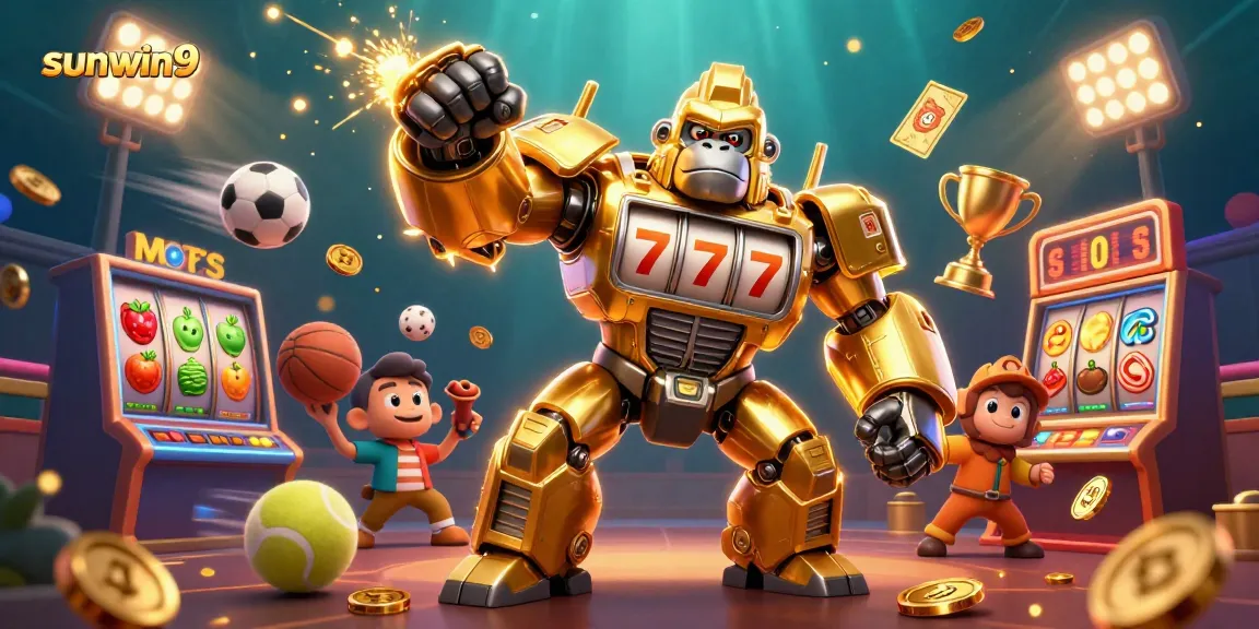 sunwin9 transforms gaming with an explosion of slots, sports, and vibrant casino action.