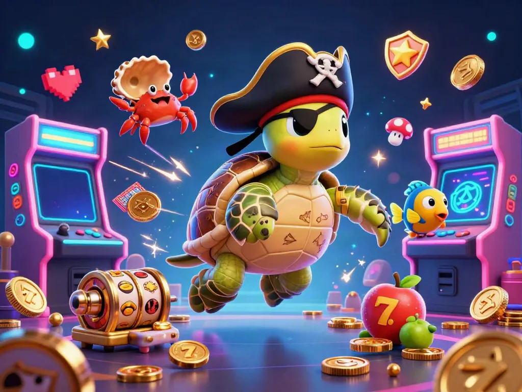 Spin to win big with slot88, featuring pirate characters and vibrant gaming elements in a rich casino scene.