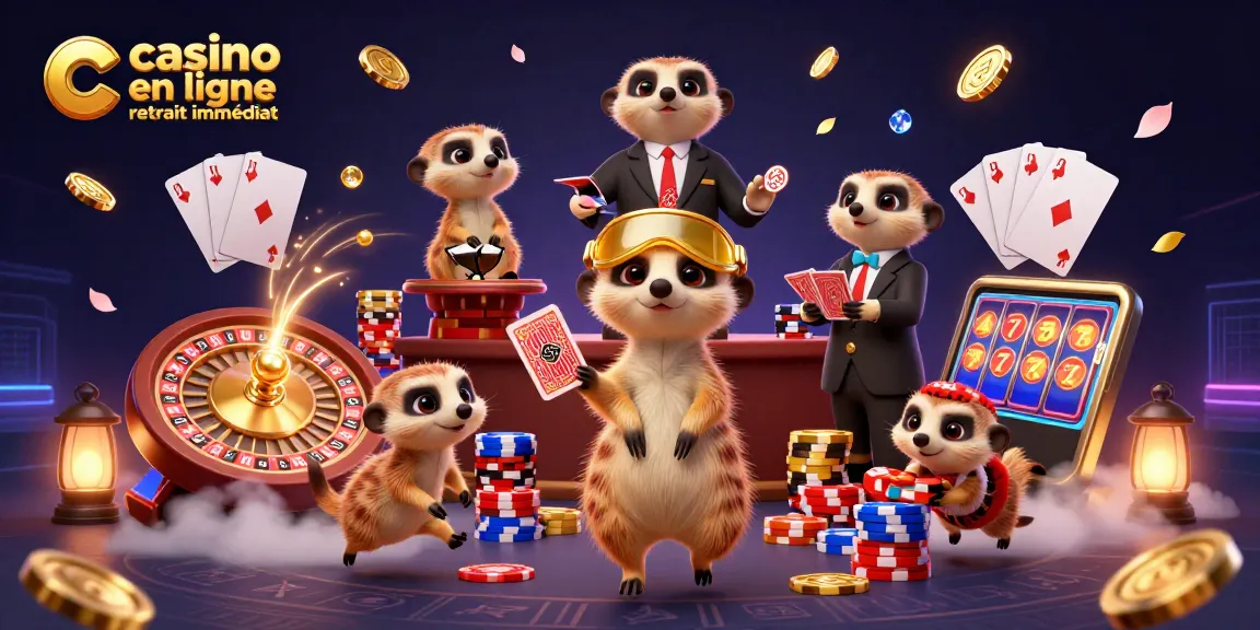 Retirez vos gains rapidement avec un casino en ligne retrait immédiat et profitez d'une expérience de jeu immersive.