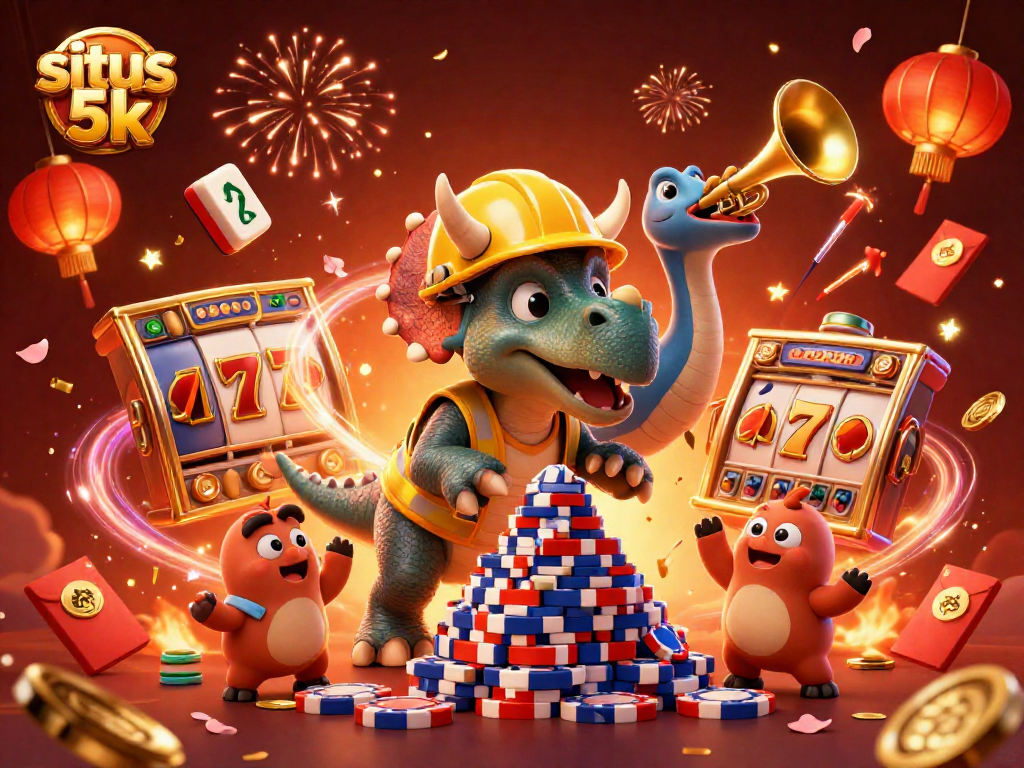 Join the excitement at situs 5k and build your luck with vibrant slot reels and festive celebrations.