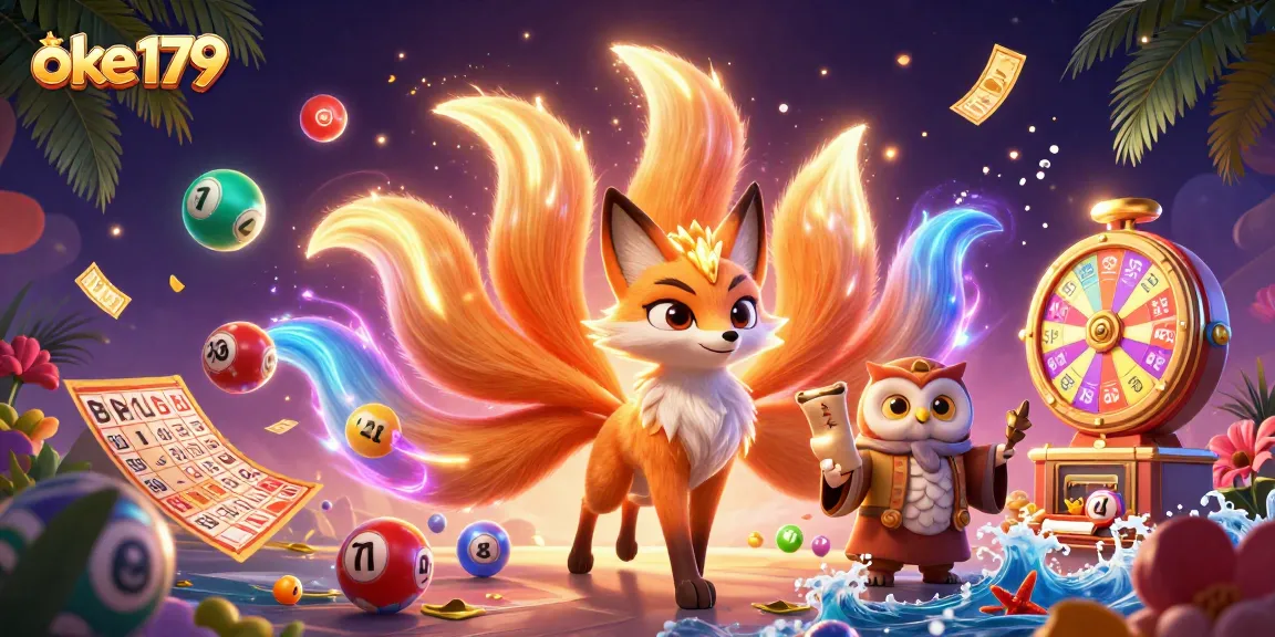 Engage with the vibrant world of oke179, where illuminated fox spirits and treasure await!