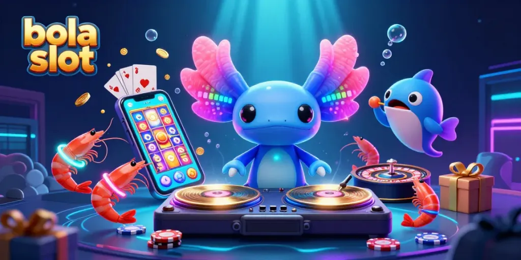 Spin to win with bola slot featuring a vibrant underwater casino scene full of action!