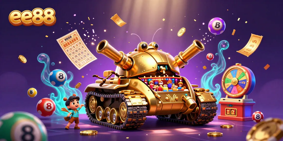 Join the excitement with ee88's vibrant casino tank bursting with prizes and lottery action!