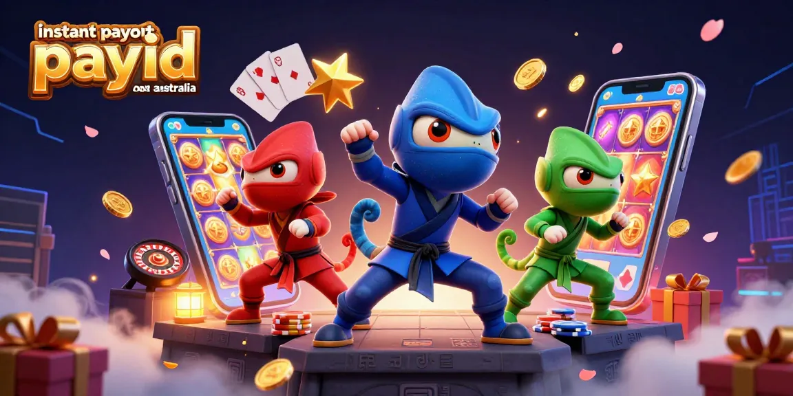 Experience instant payouts with PayID at this vibrant Australian casino scene.