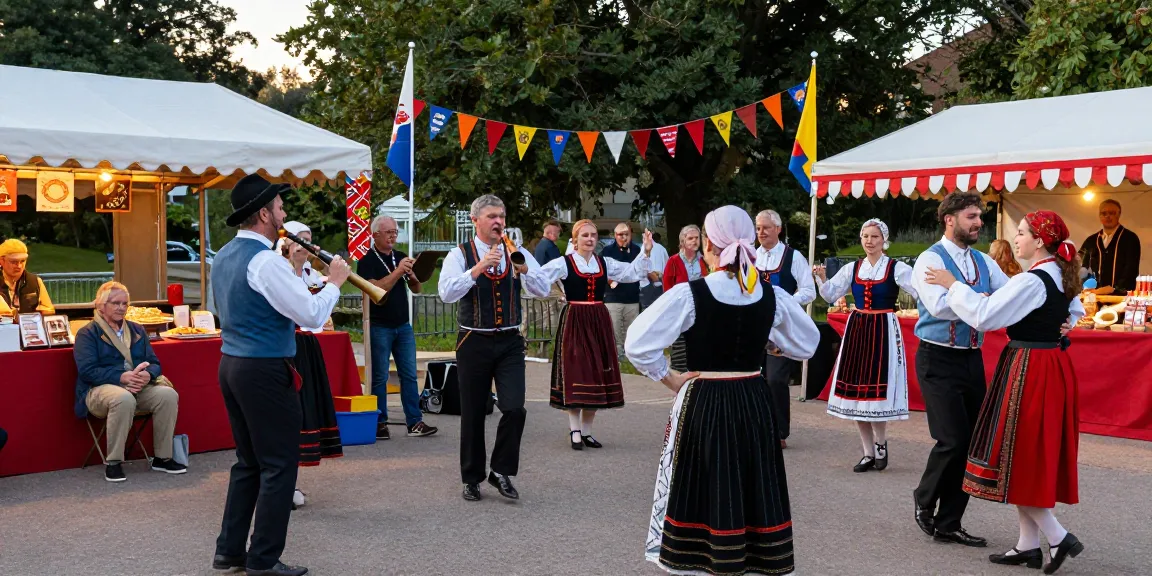Experience we88 PGSLOT at community events showcasing Breton culture through lively performances, decorations, and delicious food.