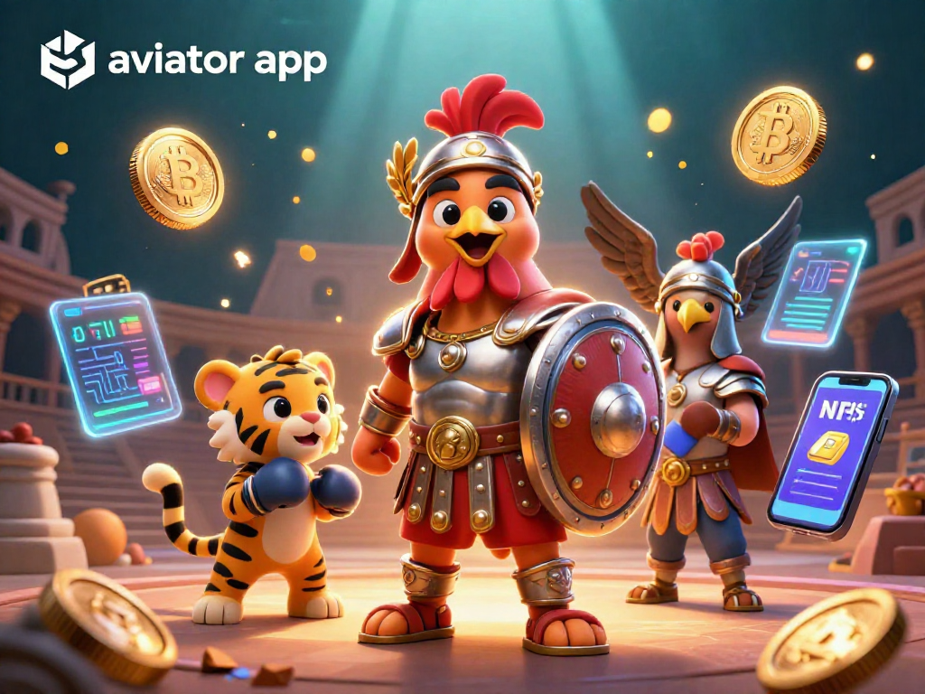 Engage with the thrilling aviator app adventure featuring dynamic casino elements and lively characters.