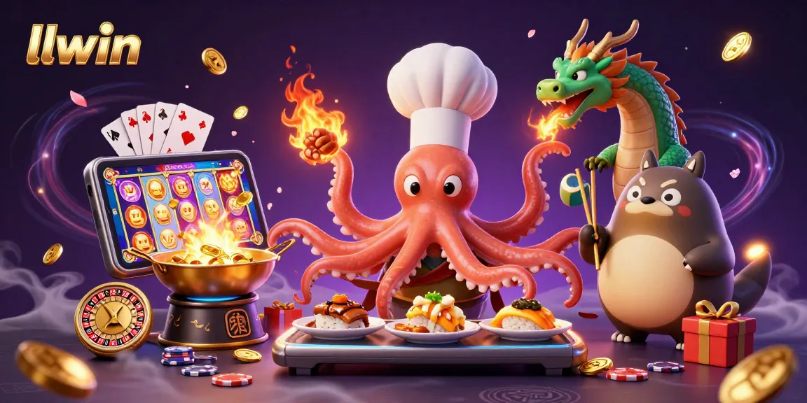 Experience winning spins at llwin with vibrant characters and dynamic casino elements.