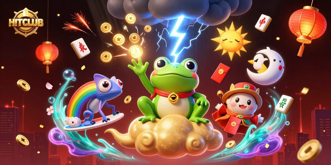 Join the excitement at HITCLUB with unique slots, golden coins, and vibrant casino themes.