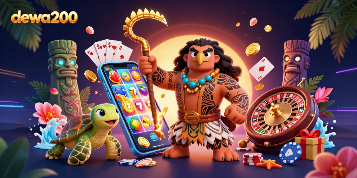 Raih jackpot besar dengan dewa200 dalam ilustrasi kasino yang menggairahkan dan penuh aksi.