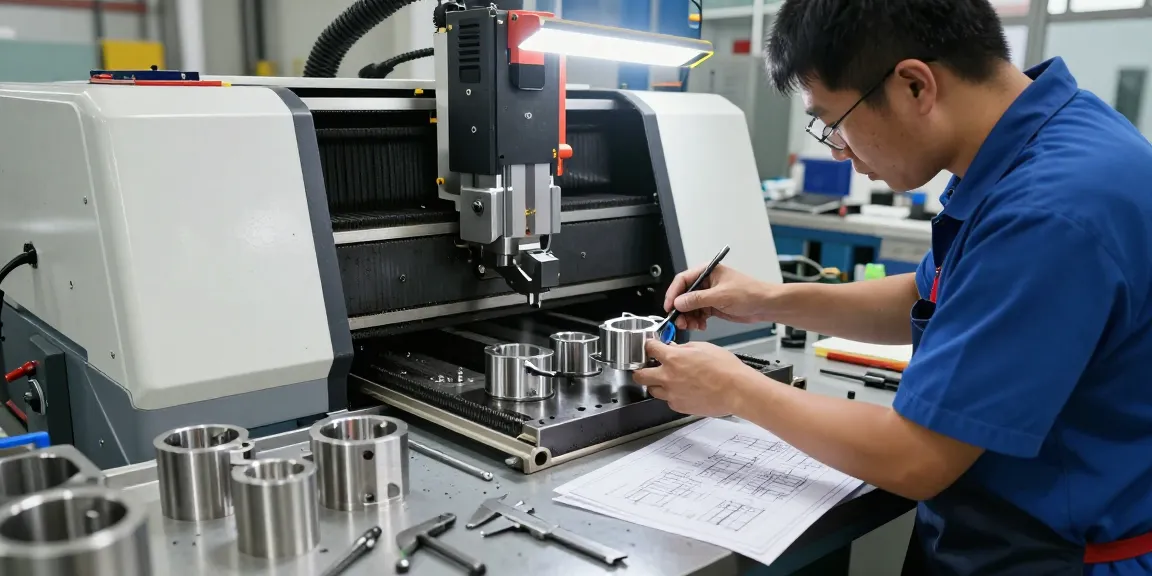 Creating custom stainless steel parts in a precision machining workshop