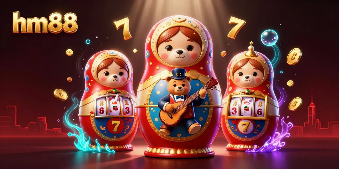 Experience thrills at HM88 with vibrant 3D casino characters and dynamic gaming elements.
