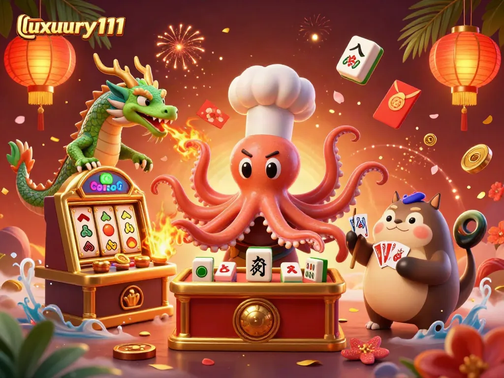 Experience luxury111 and win big with lively casino themes and colorful characters.