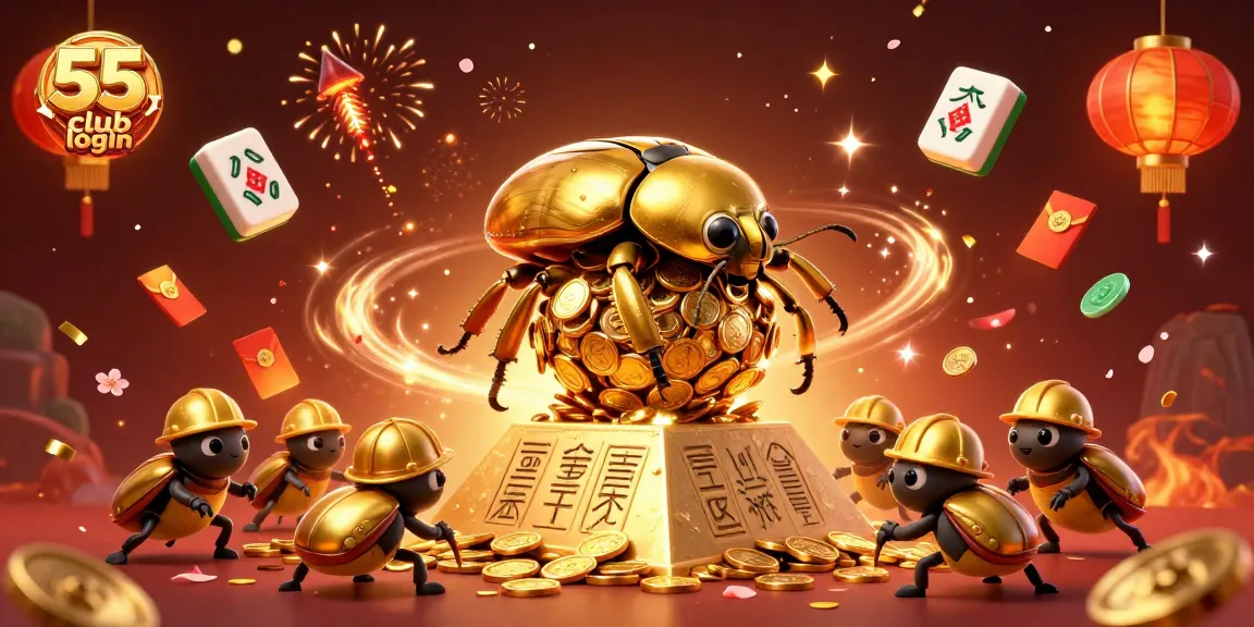 Engage with 55 club login and enjoy vibrant casino-themed excitement in a dynamic illustration.